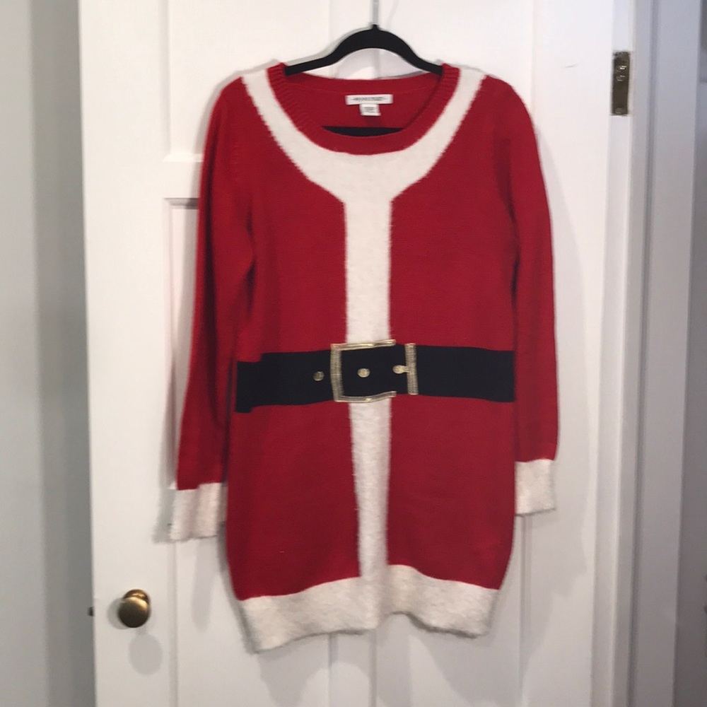 Santa Clause Dress/Long Sweater